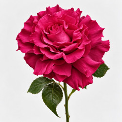 Малиновая французская роза Магнум